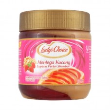 Lady's Choice Peanut Butter Strawberry Stripes / Lady's Choice Mentega Kacang Lapisan Strawberi