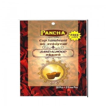 Pancha Cup Sandalwood Sambrani (1 PKT (20pcs))