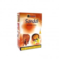 SHRI SASTHI CONES SANDAL SAMBRANI  20 cones X 12 box