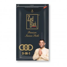 Zed Black 3 IN 1 Agarbathi (1ctn x 50 boxes)